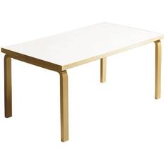 Artek 82b Bord Iki Vit Hpl - Matbord & Barbord Massiv Björk Vit - 28300682