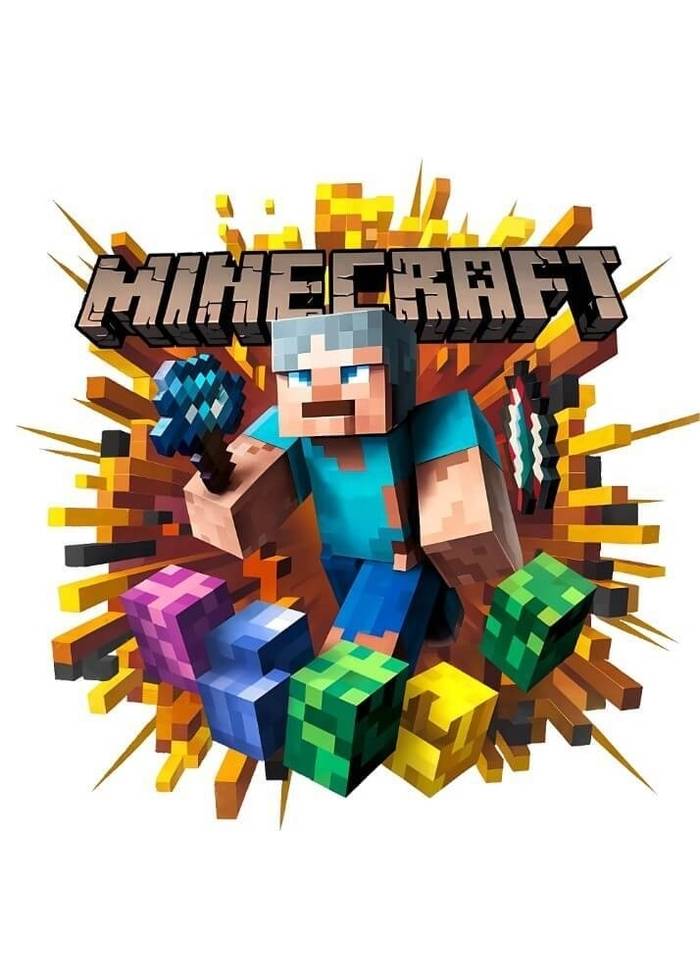 Spel Minecraft affisch från Sohu-shop.se