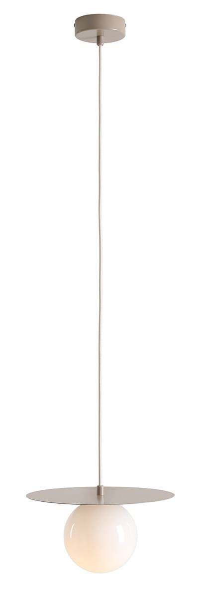 Loop S metallbeige hänglampa
