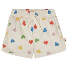 Kuling Lisbon Badeshorts Rainbow Hearts 98/104 cm  Hvid  98/104 cm  unisex