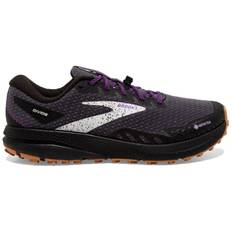 Brooks Divide 4 GTX Women's Trail Running Shoes, Black/Blackened Pearl/Purple - 3.5 UK