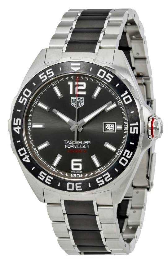 TAG Heuer Herreur WAZ2011.BA0843 Formula 1 Grå/Stål Ø43 mm