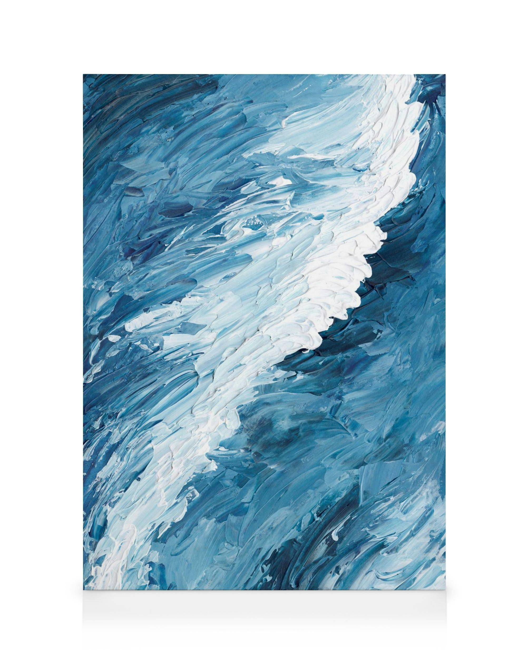 Canvastavlor Painted Ocean Canvastavla (50x70 cm)