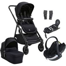 Beemoo Pro Multi 2 Duovagn inkl. BeSafe iZi Go Modular X2 & Bas, Coffee Black