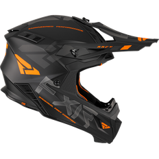 Hjälm FXR Helium Race Div., Black/Orange