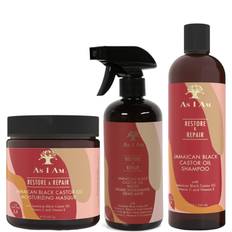 As I Am Jamaican Black Castor Oil - Moisture Fix Bundle