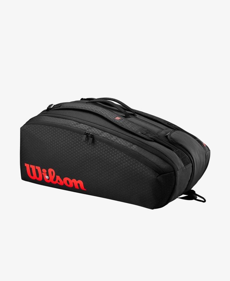 Wilson Clash V3 15PK Racket Bag Svart/Black/Red