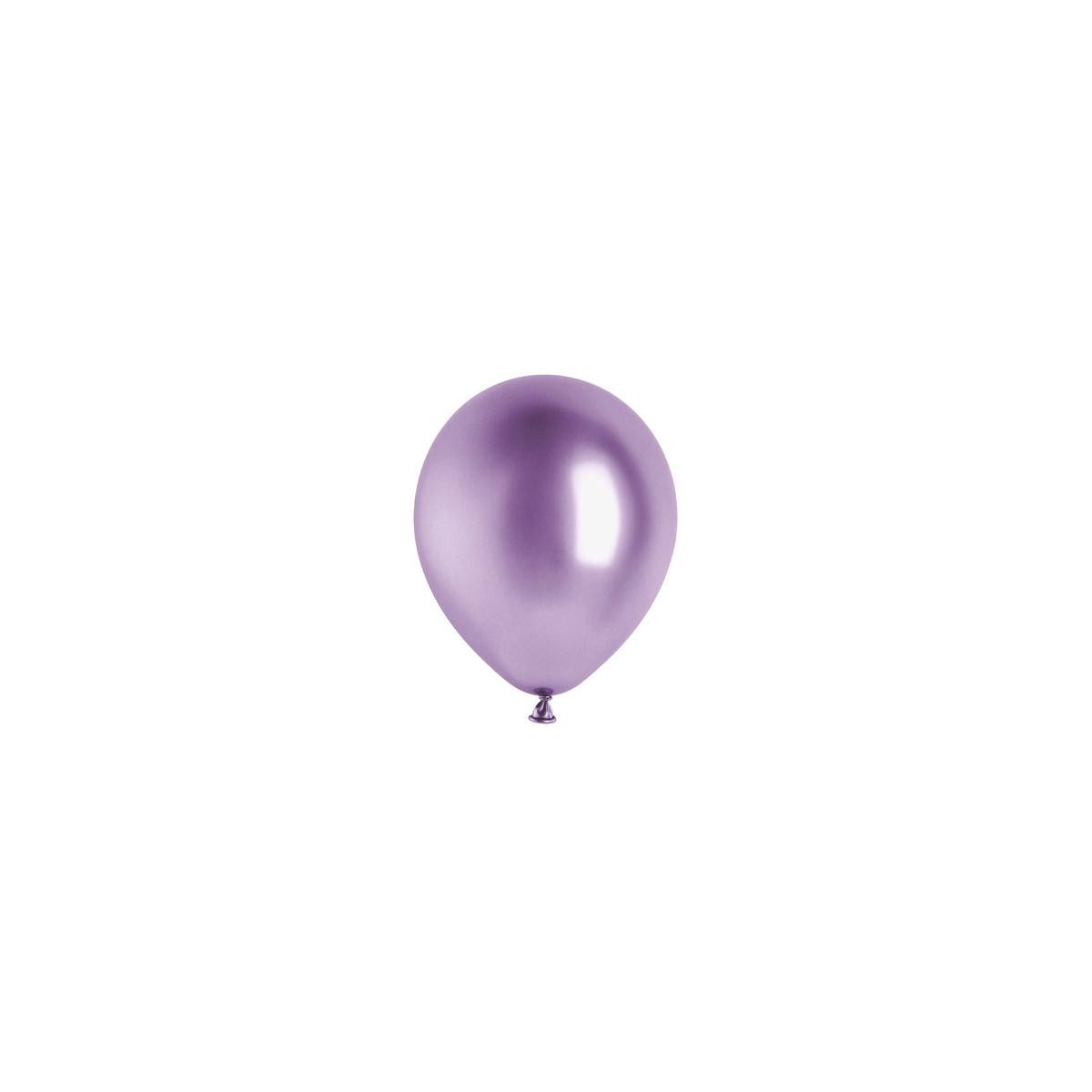 50 stk. Chrome Balloner Violet 12 cm latex.