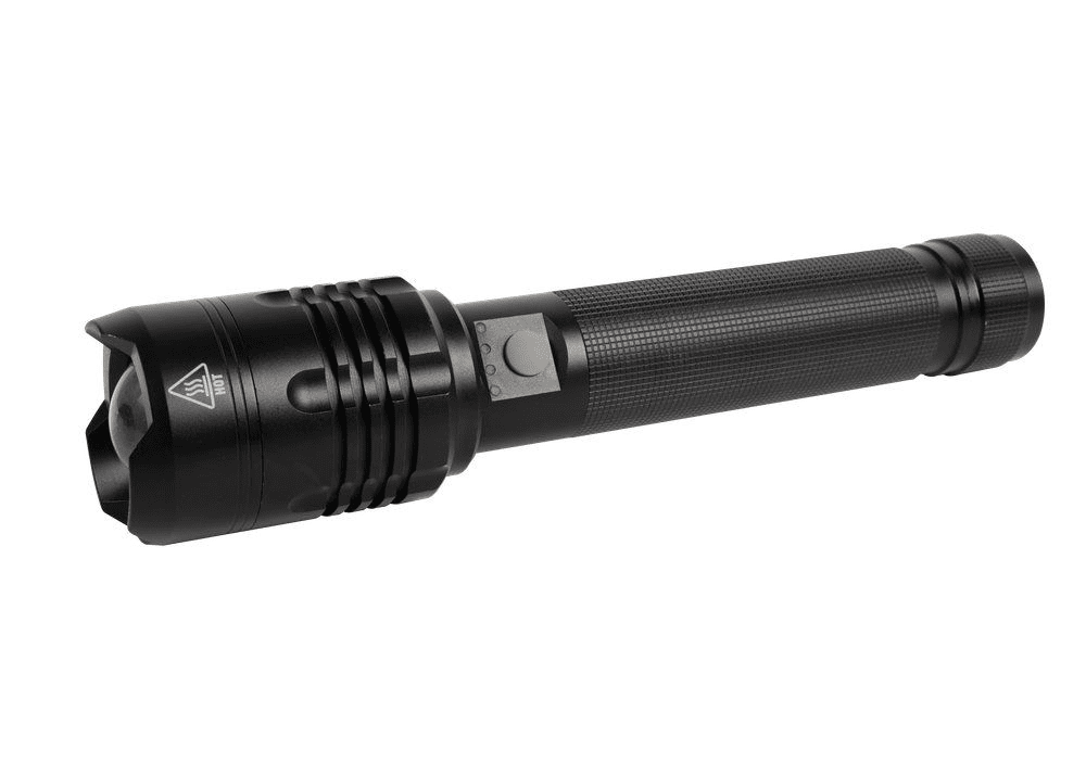 Atom Super Focus Laddbar Ficklampa - 10000LM