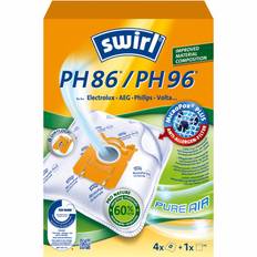 Swirl 4-pack Dammsugarpåsar PH86/PH96 Philips, AEG, Electrolux