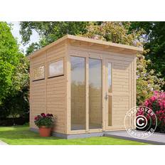 Anneks i træ, Bertilo Pentus 2O, 2,26x2,34x2,33m, Natur