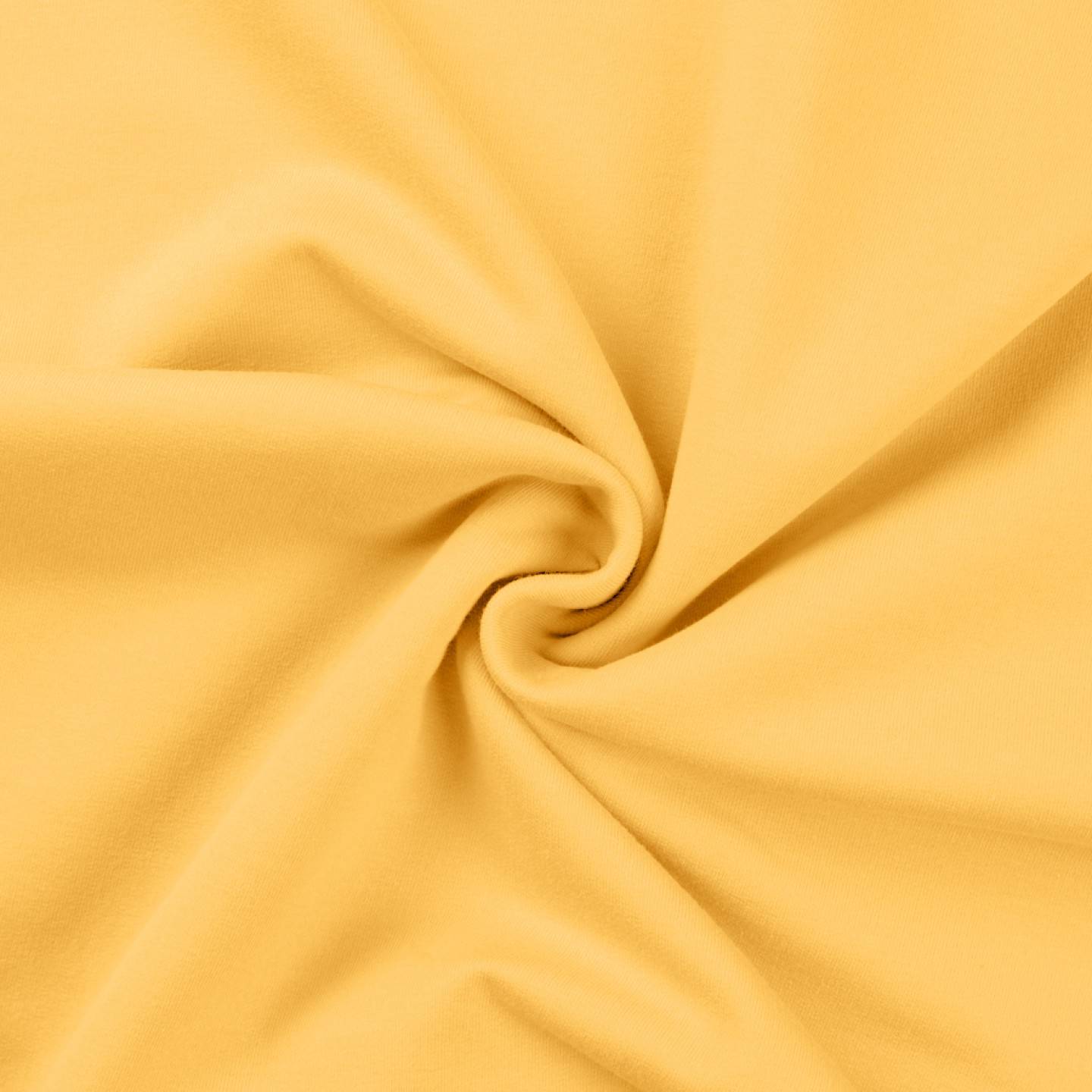 810 | Öglad Enfärgad jogging tyg - Soft Yellow