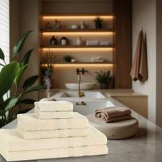 6 Piece 500GSM Towel Bale Sets