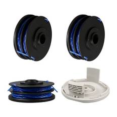 YWNYT RAC123 trimmer spole för Ryobi, 1,6 mm x 8,3 m ersättningstrimmerspole för Ryobi RLT4027, RLT4125, RLT5027, RLT6030, RLT5127, RLT6130 (3+1)