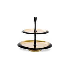 Gitano kakfat svart nickel / guld - Guld / Svart (B: 35 x H: 32,5 x D: 26 cm)