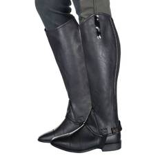 HKM Shortchaps Konstläder Elastic - S-32