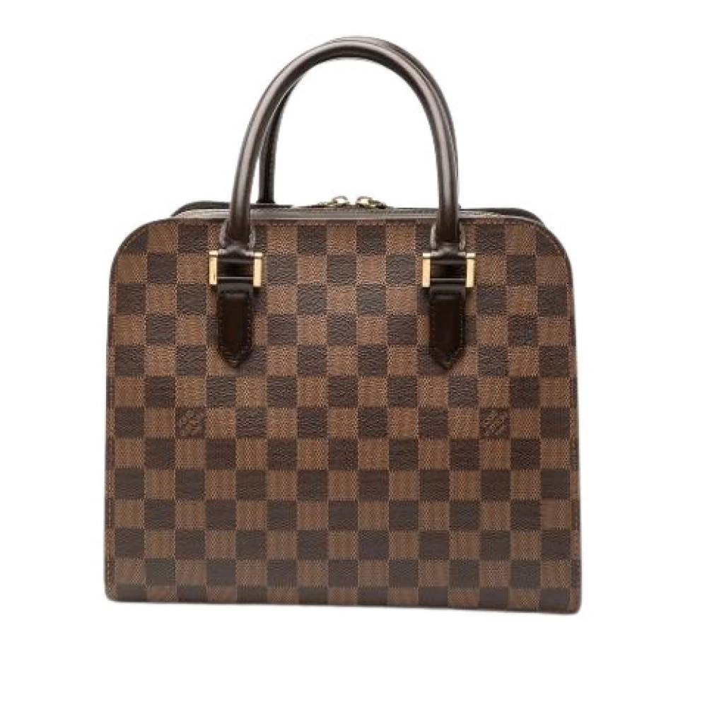 Louis Vuitton Vintage Pre-owned Triana Håndtaske - Vintage - Dame - Brun - ONE SIZE - Læder