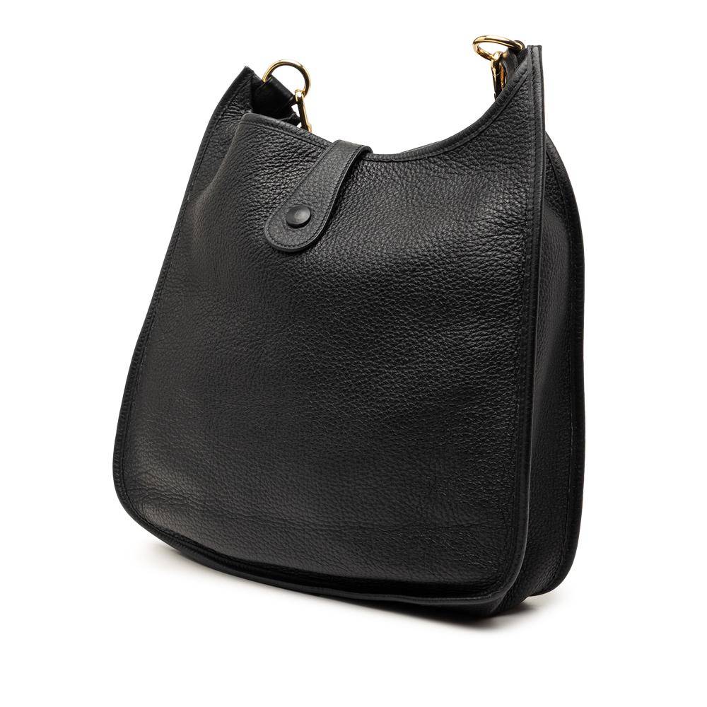 Hermès Vintage Evelyne Stl. - Axelremsväskor Från Magasin - Black (L 30cm x W 31cm x D 8.50cm)