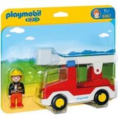 Playmobil 1.2.3 Brandbil med Stige