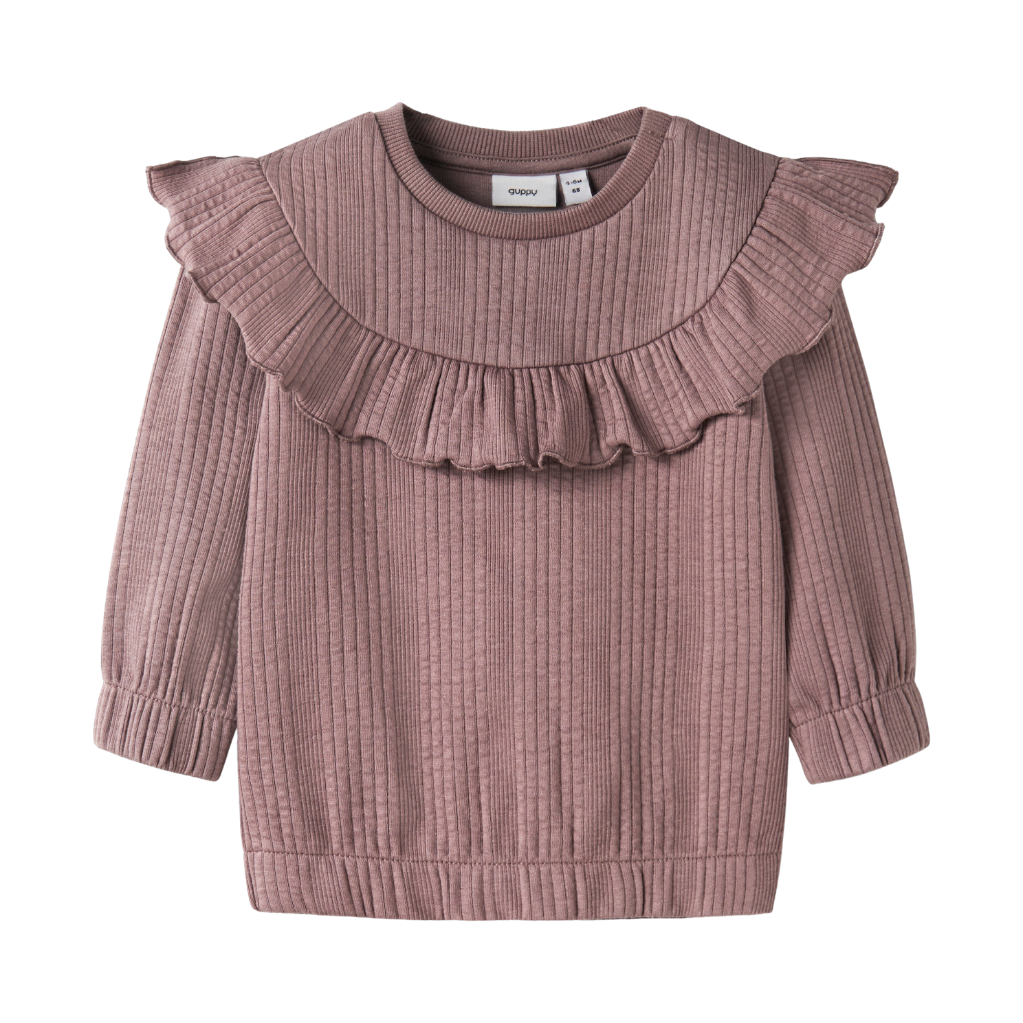 Guppy Lisen Pige Bluse - Twilight Mauve - 86
