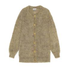 Ganni, Stickade tröjor & koftor, Dam, M, Mohair Oversize Kofta