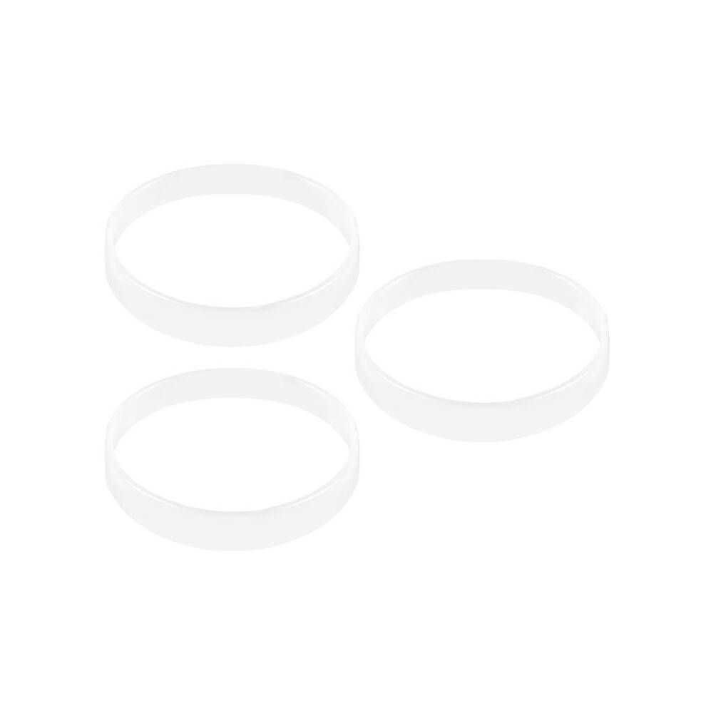 3PCS Seal Rubber Seal Spare Seal Spare Part Compatible for Nutri 6/7 Fins Blade Blender Mixer (Ø 10cm)