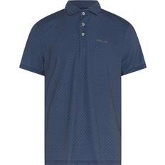 Ralph Lauren RLX Tailored Fit Performance Polo, dunkelblau/gemustert