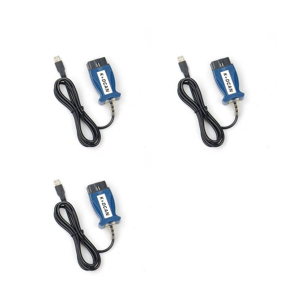 3X for K DCAN K+CAN FTDI Chip for OBD2 Auto Car Diagnostic Tools OBD 2 Scanner USB Interface Cable