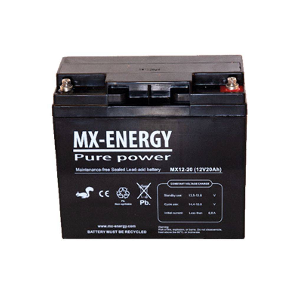 12V 20Ah CT(AGM) batteri 181.5X77X167.5