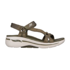 Skechers Womens Go Walk Arch Fit sandal oliven