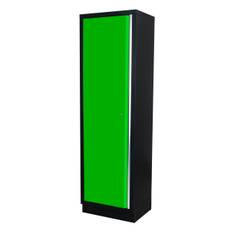PELA 519772 Högskåp 600x458x2000 mm, grön/svart
