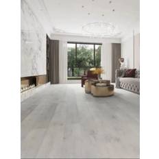 PVC Material Self-Adhesive Vinyl Plank Flooring, 91.5x15.2cm Waterproof Nonslip Easy Peel &amp; Stick