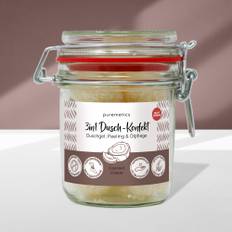 3in1 shower confectionery 'Coconut Cream' - 6 pieces in travel box silver