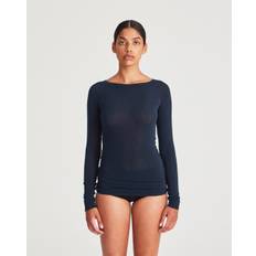 Gai + Lisva Amalie Wool Top (Midnight Blue)