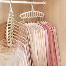 New Clothes Hanger Closet Organizer Space Saving Hanger Multi-port Clothing Rack Plastic Scarf Storage hangers for clothes 1pcs vit