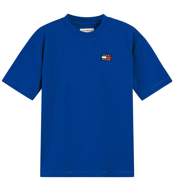 Tommy Hilfiger T-shirt - Livfull Blue - Tommy Hilfiger - 12 år (152) - T-shirt