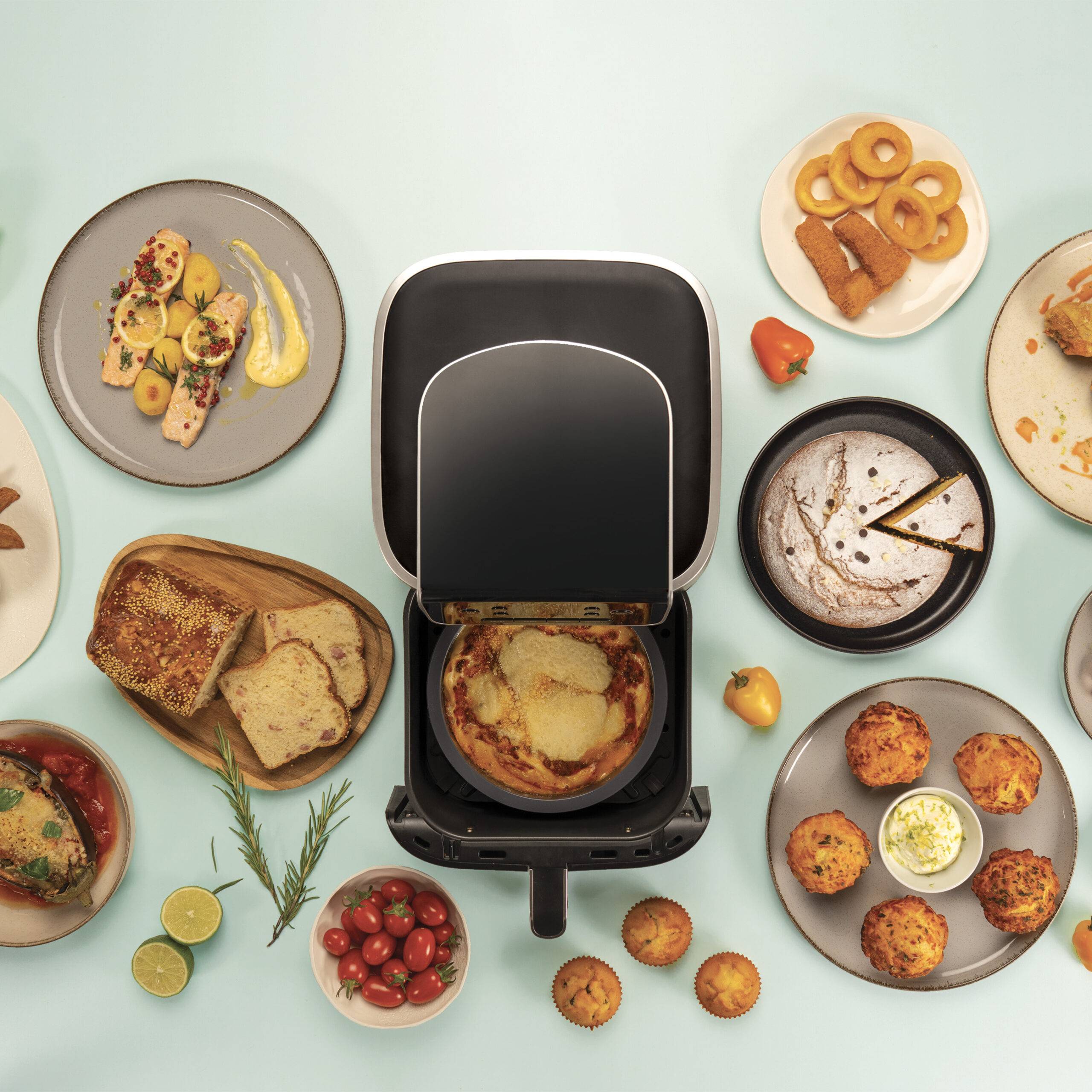 Silfry Cake – silikonform Ø18 för airfryer, Silikomart