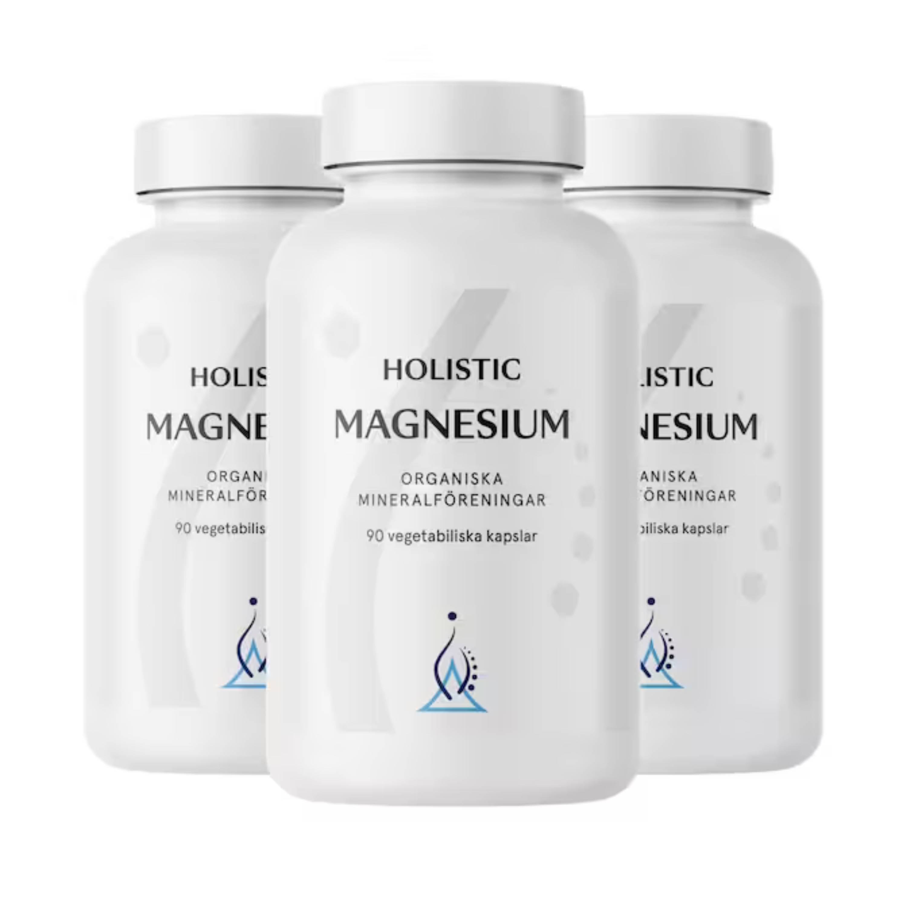 Holistic Magnesium Ekonomipack 3x90k