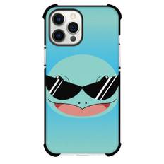 Pokemon Squirtle Phone Case For iPhone Samsung Galaxy Pixel OnePlus Vivo Xiaomi Asus Sony Motorola Nokia - Squirtle Wearing Shades Minimalist Art