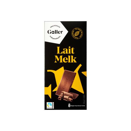 Chocolate tablet Galler Milk Profond