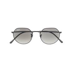 Ray-Ban - Jack tonade solglasögon - unisex - metall - 51 - Svart