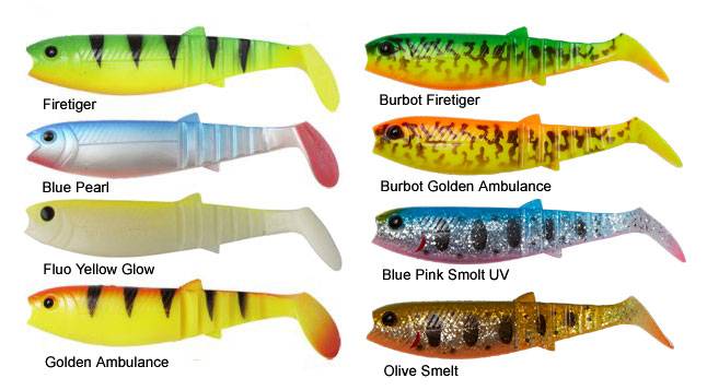 Cannibal Shad Paddle Tail 10 cm / 9 gram.