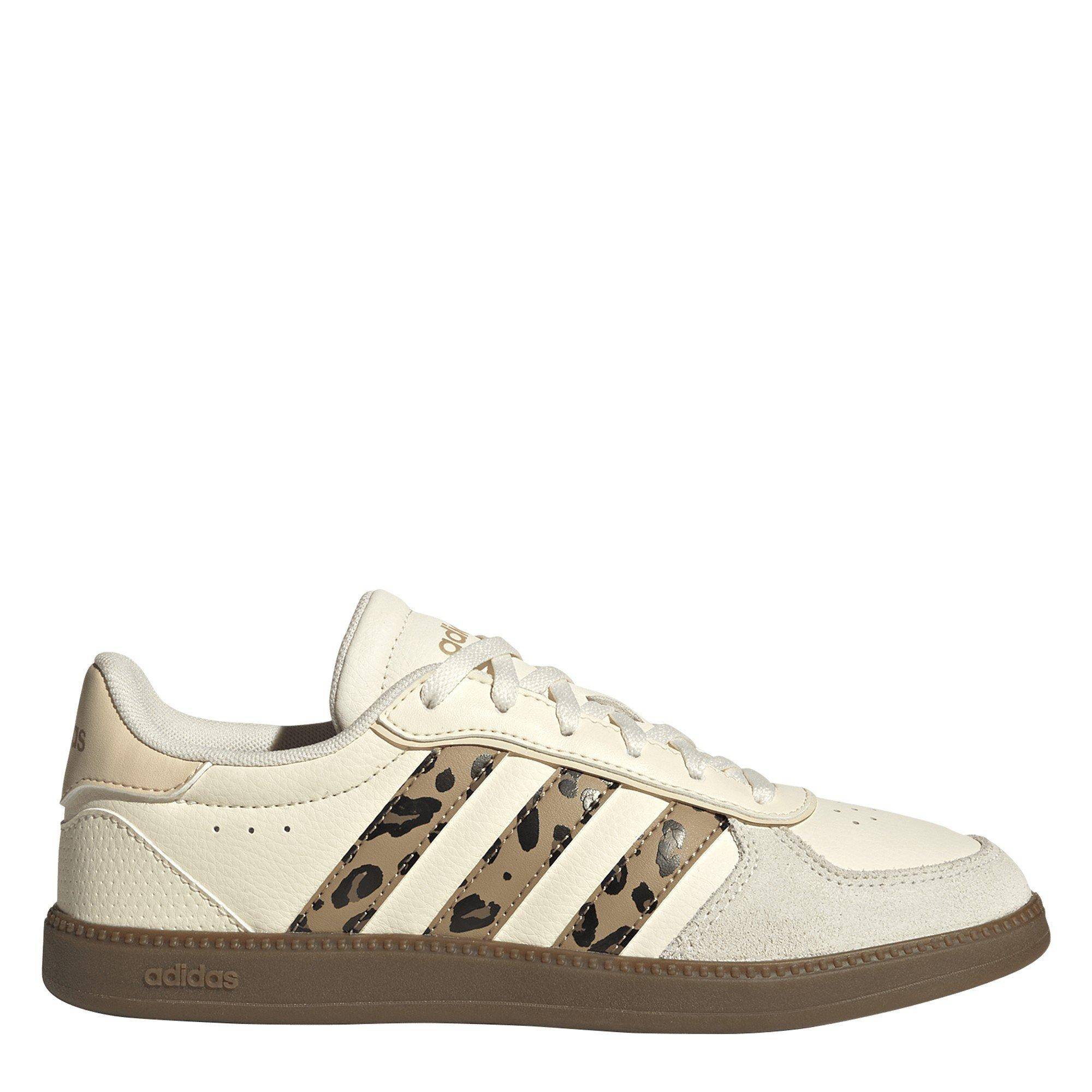 Adidas Kids' Breaknet Suede Low-Top Trainers