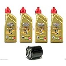 MG Kit Servicesats för Yamaha FZ1 inklusive 4 liter olja Castrol Power 1 10w40 och oljefilter