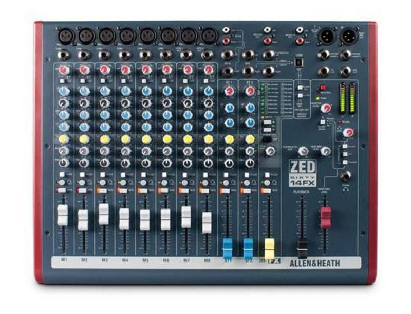 Allen & Heath ZED60-14FX Multipurpose Mixer with FX
