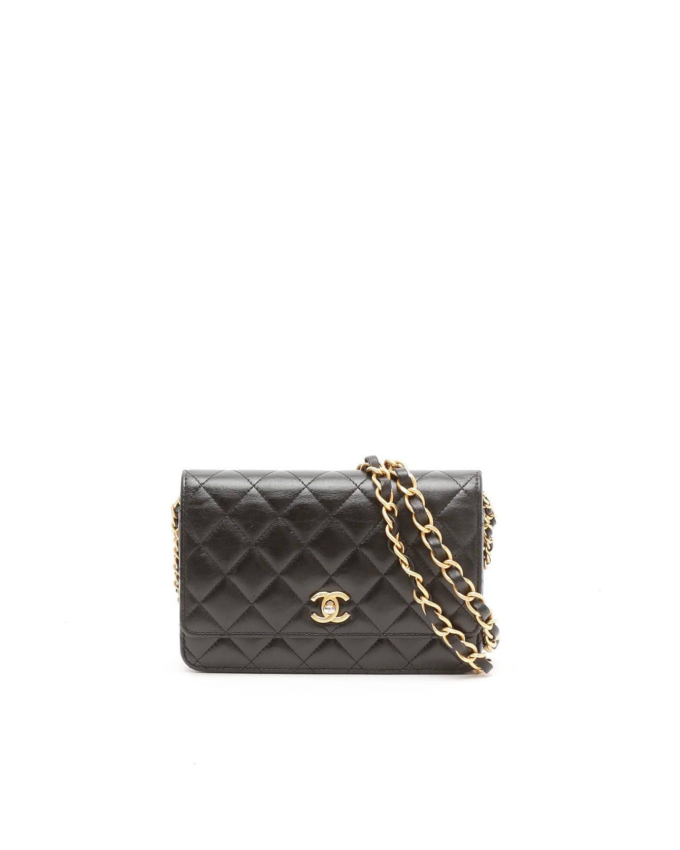 Chanel Wallet On Chain Bag - Black - One Size