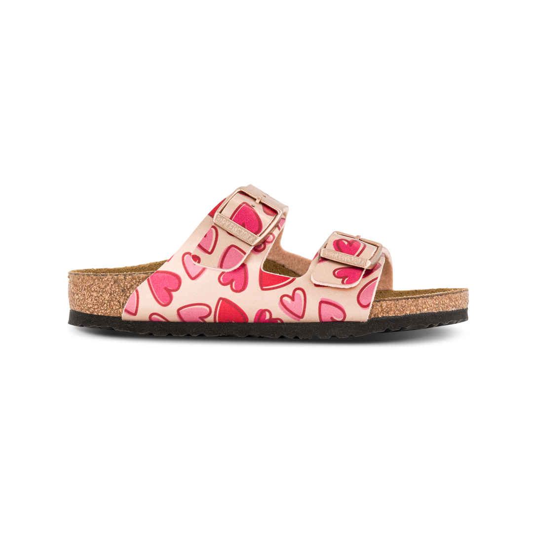 Birkenstock Kids Arizona Original Sandal Narrow Hearts Cop 1030445 - 33