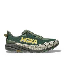HOKA Speedgoat 6 traillöparskor (herr) - Fern/Asphalt Grey, 45 ⅓