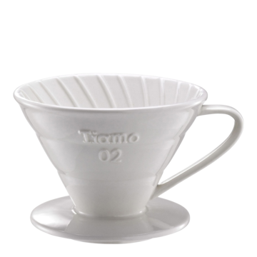 Kaffefilter Keramiskt V02 Vit