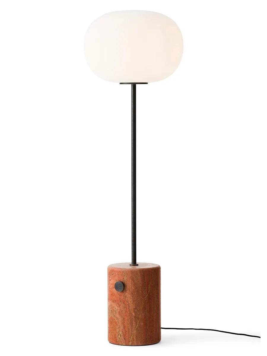 JWDA Floor Lamp, red travertine stone fra Audo Copenhagen - Jacobsen Plus